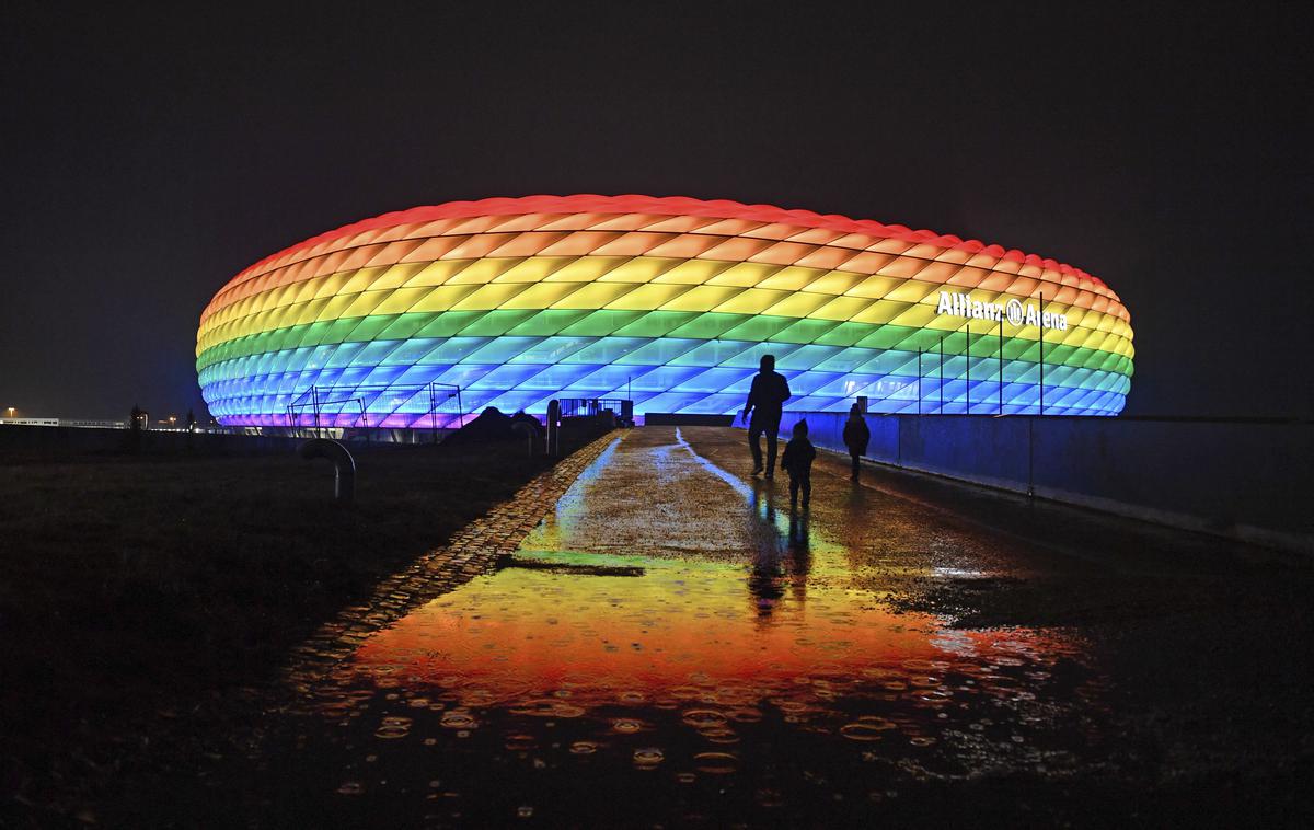 Allianz Arena | Allianz Arena je eden najsodobnejših stadionov v Evropi. | Foto Guliverimage