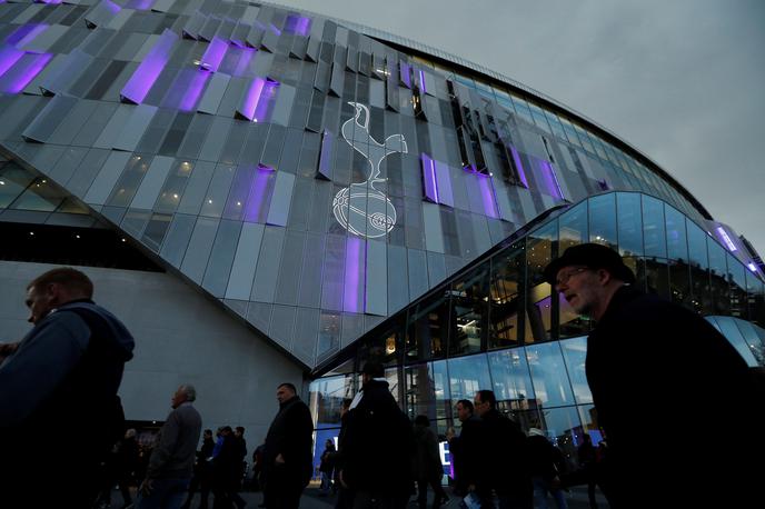 Tottenham Hotspur novi štadion London | Stroški novega stadiona Tottenhama so presegli milijardo funtov. | Foto Reuters