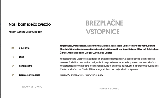 Sporno vabilo | Foto: Printscreen pdf