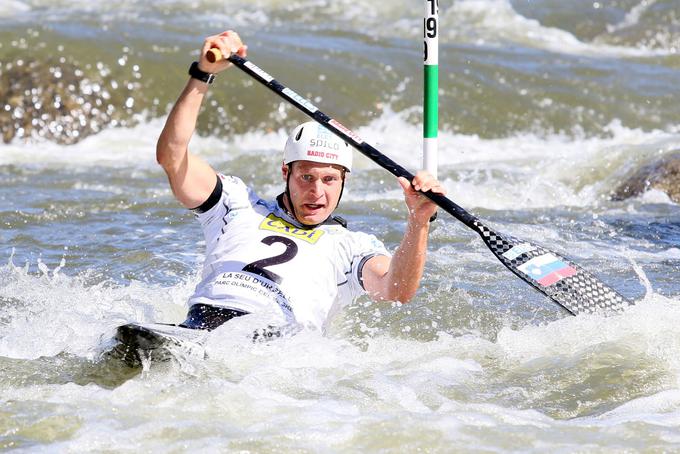 Benjamin Savšek na visoko uvrstitev računa tudi v posamičnih vožnjah. | Foto: Nina Jelenc