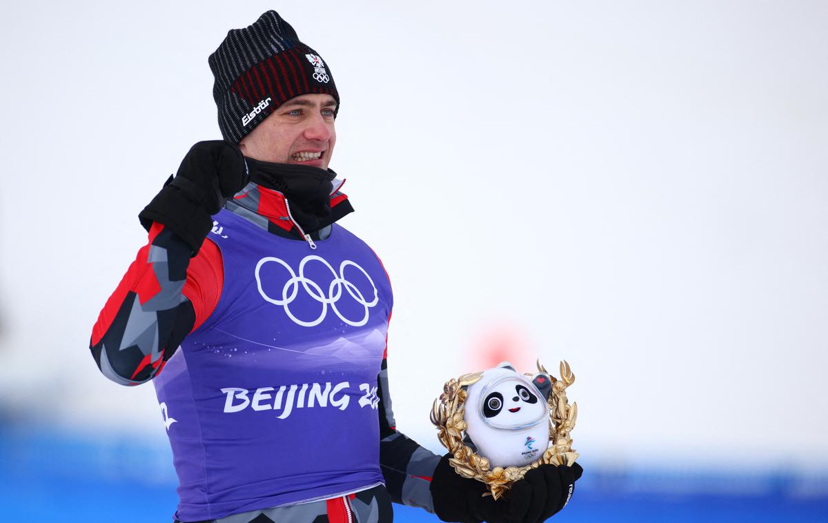 Alessandro Haemmerle | Avstrijec Alessandro Haemmerle si je naslov olimpijskega prvaka v deskarskem krosu priboril v fotofinišu. | Foto Guliverimage