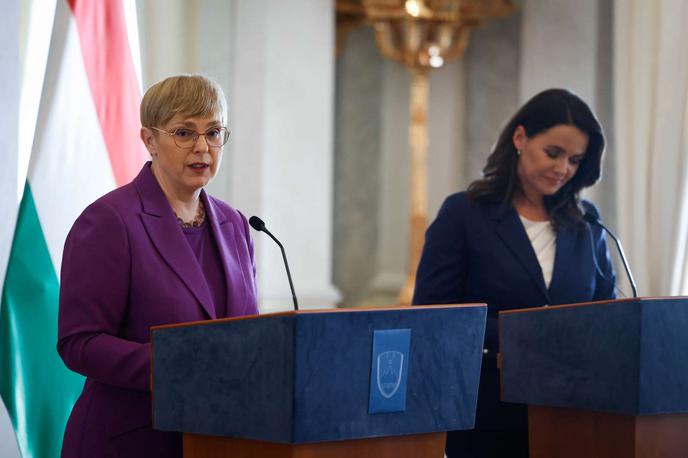 Nataša Pirc Musar |  Nataša Pirc Musar je izrazila zadovoljstvo, da državi vzdržujeta reden politični dialog.  | Foto STA