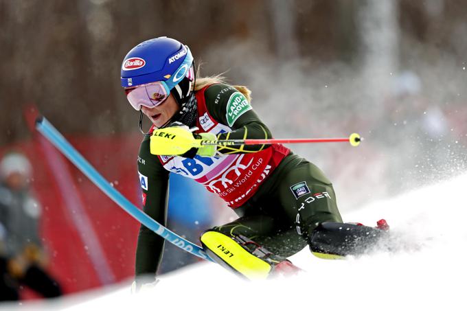 Mikaela Shiffrin se je po očetovi smrti umaknil v ZDA. | Foto: Reuters