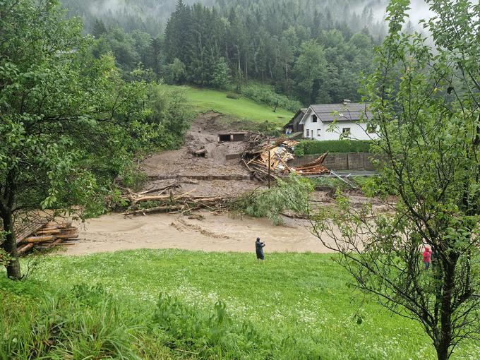 Črna na Koroškem, neurje | Foto: Gasilci Črna na Koroškem