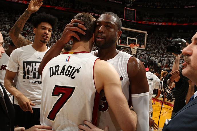 Dwyane Wade | Dwayne Wade in Goran Dragić bosta v sezoni 2018/19 zaigrala še zadnjič skupaj. | Foto Guliver/Getty Images