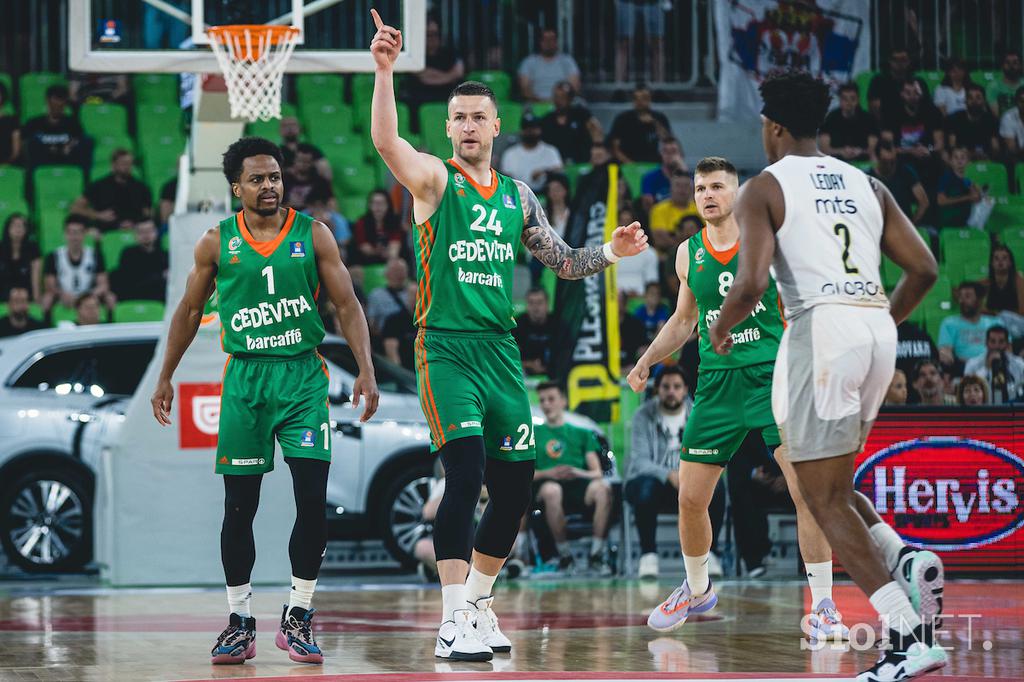 ABA liga: Cedevita Olimpija - Partizan