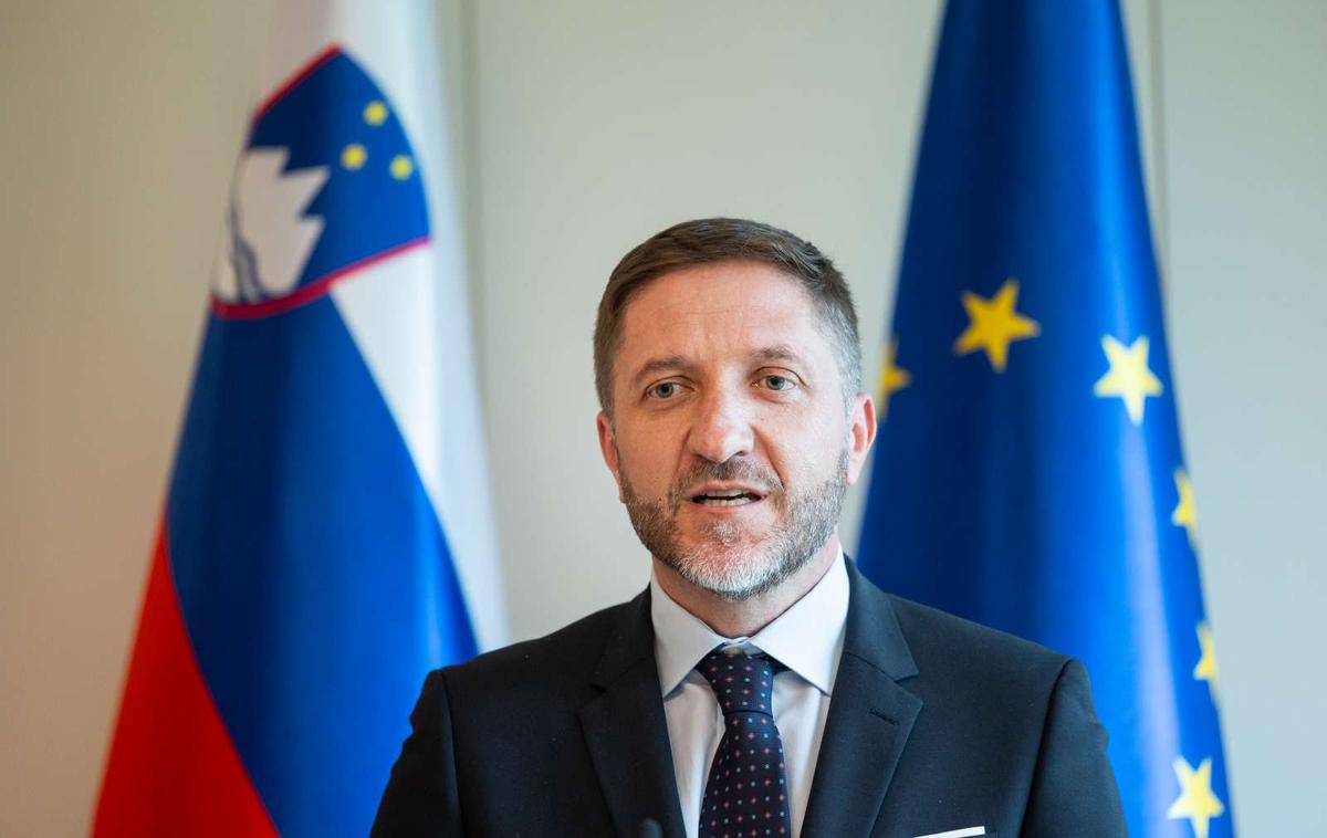 Klemen Boštjančič | Pred zasedanjem so finančni ministri 11 članic, tudi minister Klemen Boštjančič, na pobudo nemškega ministra Christiana Lindnerja izrekli podporo reformi fiskalnih pravil. | Foto STA