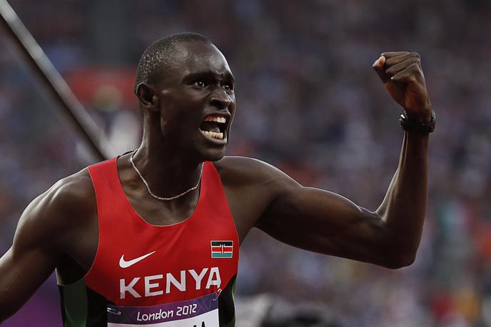 David Rudisha | Tek na 800 metrov Davida Rudishe v finalu olimpijskih iger 2012 imajo številni za najboljšega v zgodovini atletike. | Foto Reuters