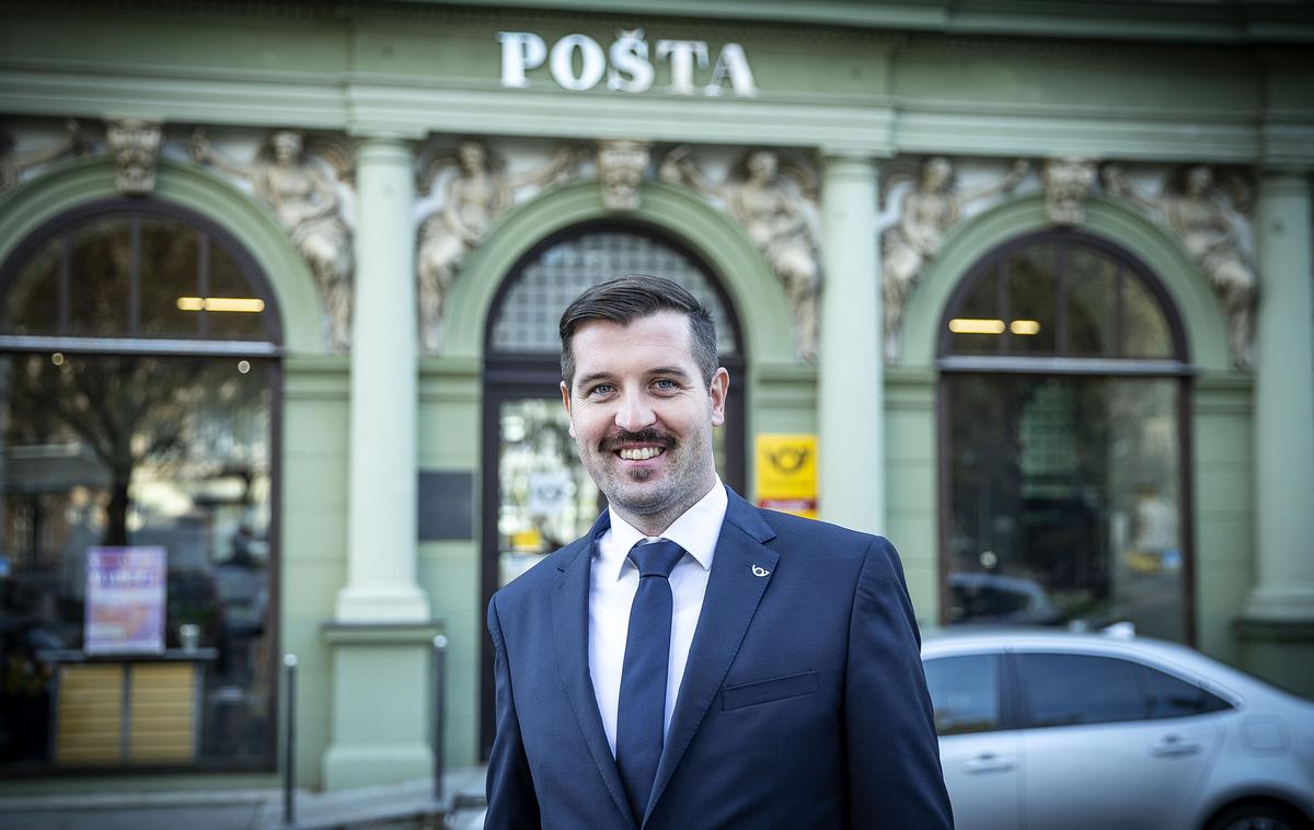 Tomaž Kokot, intervju, Pošta Slovenije | Na podelitev polnega mandata čaka generalni direktor Pošte Slovenije Tomaž Kokot. | Foto Ana Kovač