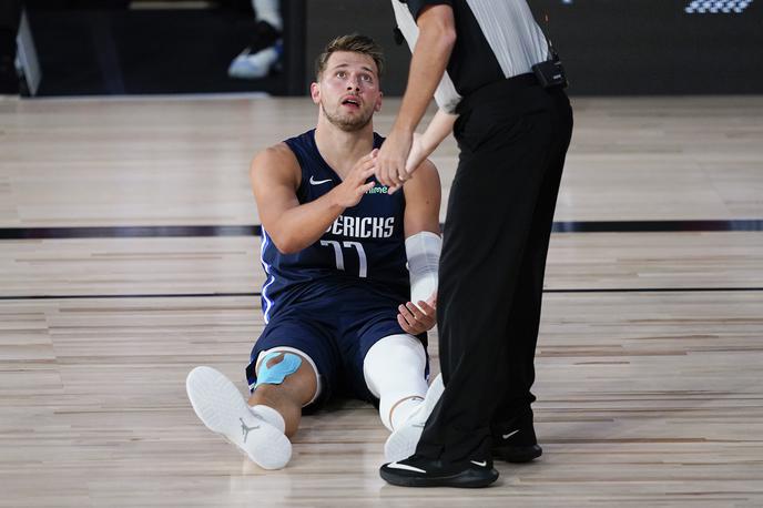 Luka Dončić | Luka Dončić je bil strelsko razpoložen, vendar je moral spet priznati poraz. | Foto Getty Images