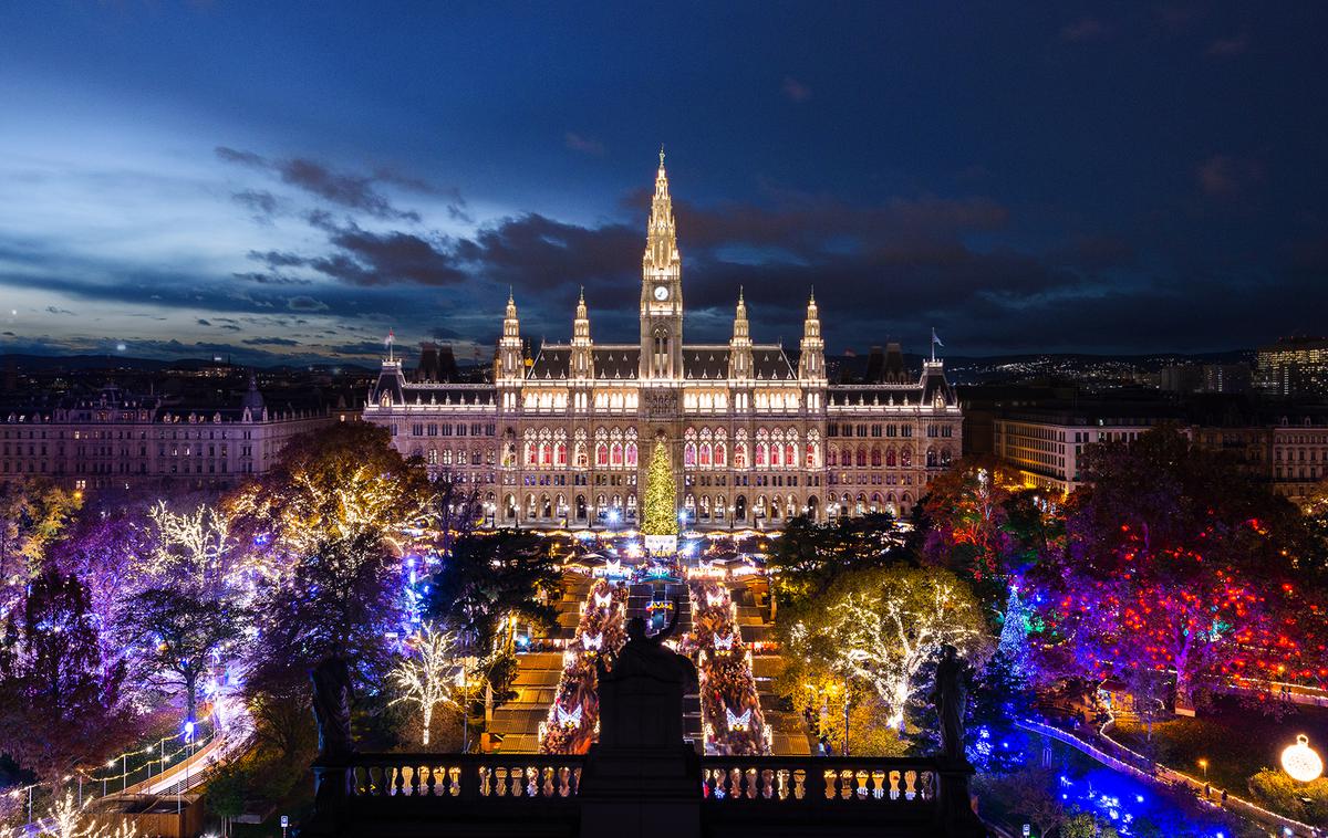 Dunaj advent | Foto Johannes Wiedl