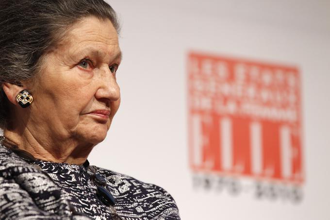 Nekdanja prva francoska zdravstvena ministrica in nekdanja francoska ustavna sodnica Simone Veil je preminula junija. | Foto: Reuters