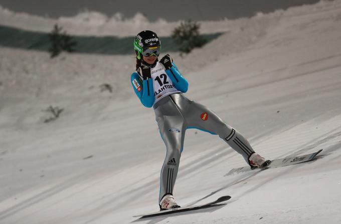 Nika Križnar je osvojil sedmo mesto. | Foto: Reuters