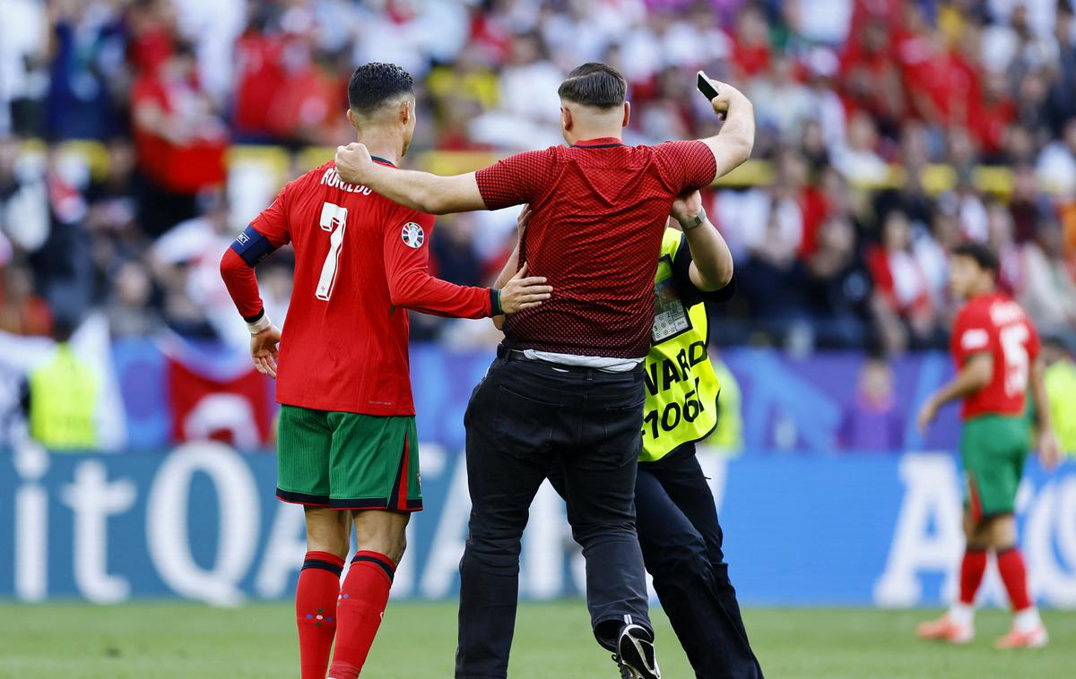 Euro 2024 Portugalska Cristiano Ronaldo | Cristiano Ronaldo tudi tokrat ni zabil Turkom, a je bil vseeno prva zvezda tekme. | Foto Reuters