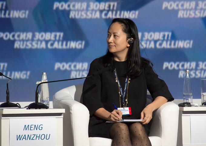 Meng Wanzhou je hčerka ustanovitelja podjetja Huawei Ren Zhengfeia. | Foto: Reuters