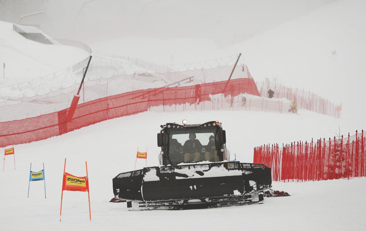 Val Gardena, odpoved | Superveleslalom v Val Gardeni je zaradi neugodnih vremenskih razmer odpovedan. | Foto Guliverimage