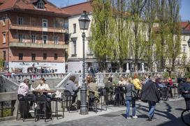 Odprtje gostinskih teras v Ljubljani