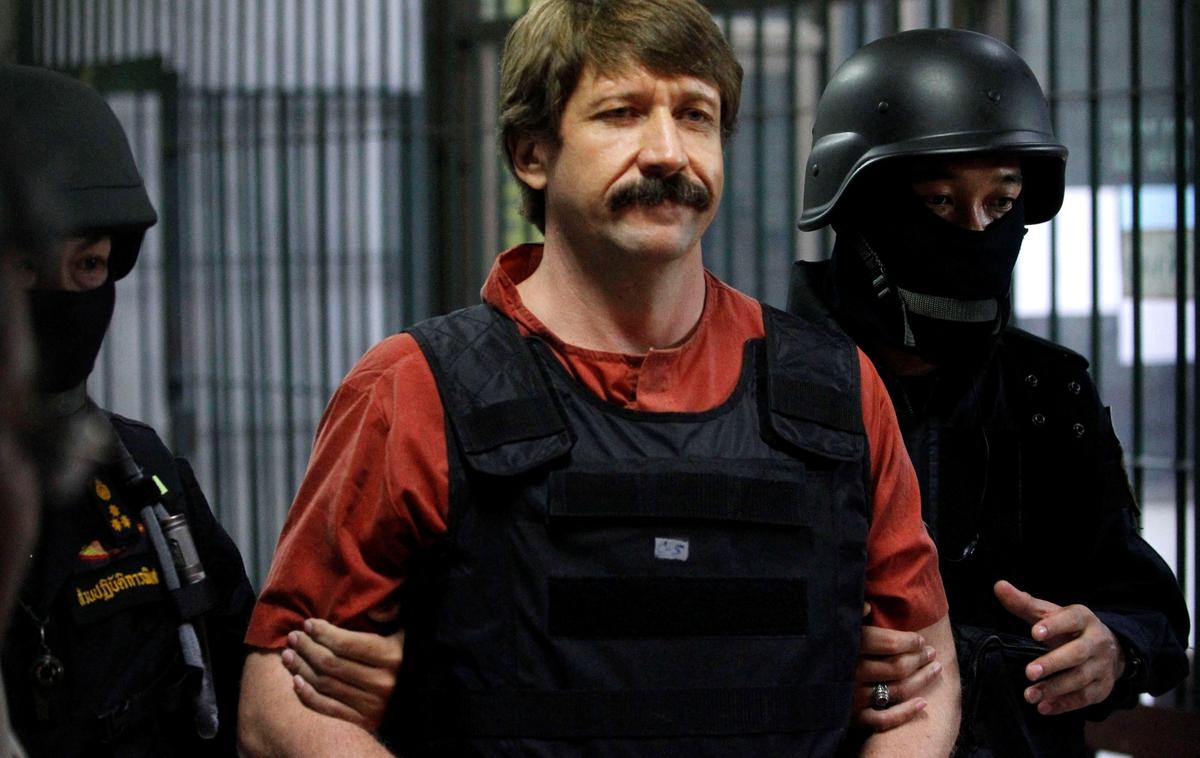 Viktor Bout | Zgodba Bouta je navdihnila tudi film Gospodar vojne, v katerem med drugim nastopata Nicolas Cage in Jared Leto. | Foto Reuters