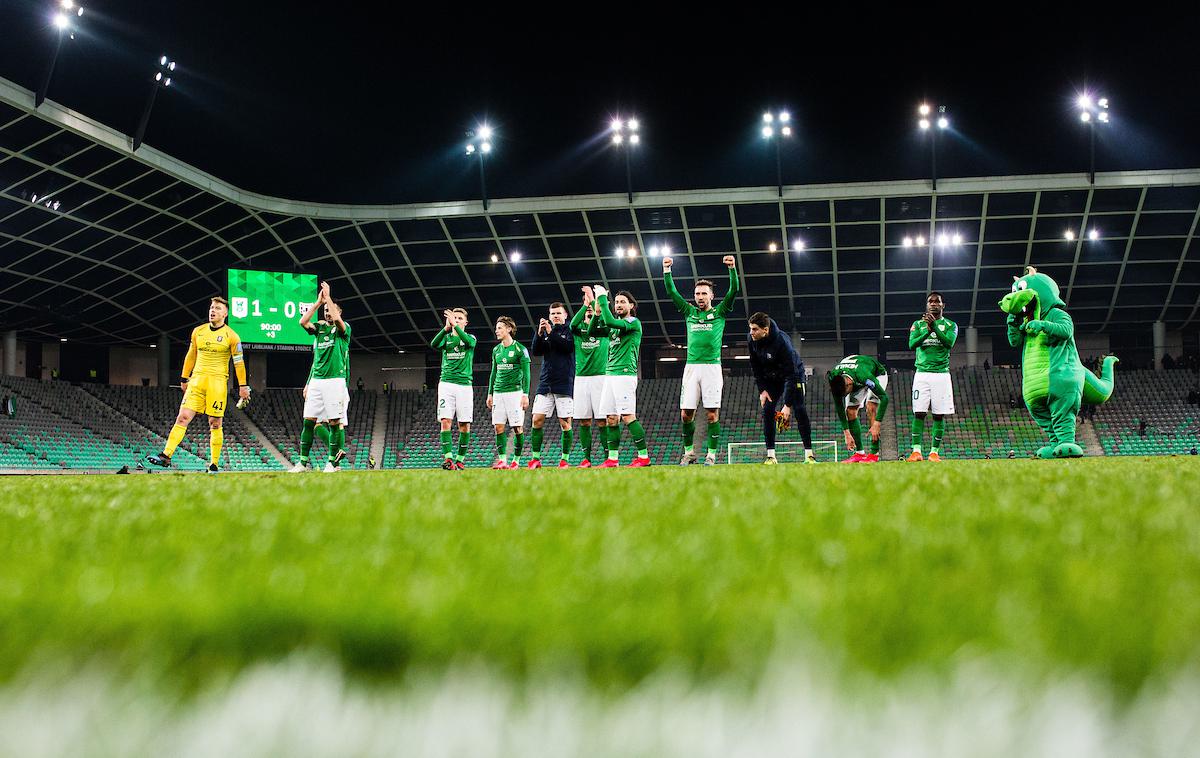 Olimpija Mura | Olimpija je z zmago nad Muro ušla zasledovalcem. Pred Celjem in Aluminijem ima pet, pred Mariborom pa že sedem točk prednosti. | Foto Grega Valančič/Sportida