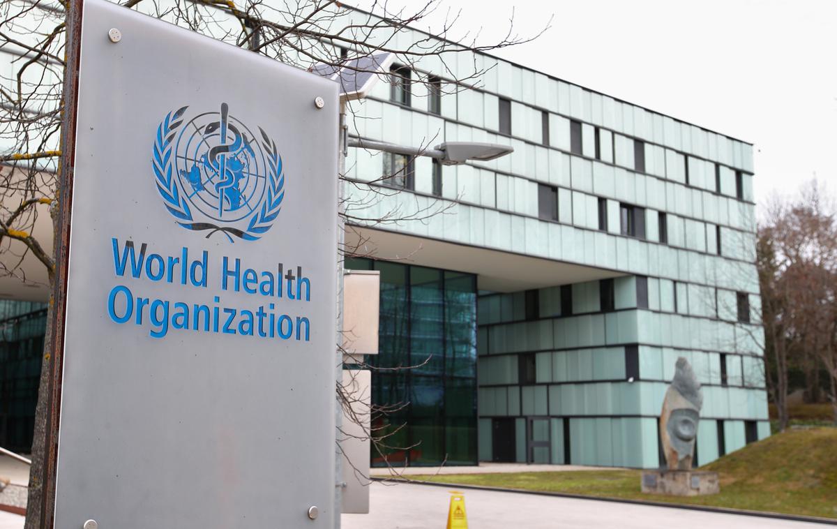 World health organization WHO logo stavba | Foto Reuters