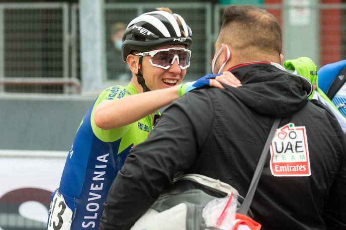 Tadej Pogačar Imola 2022 | Tadej Pogačar je slovenski adut za medaljo. | Foto Vid Ponikvar