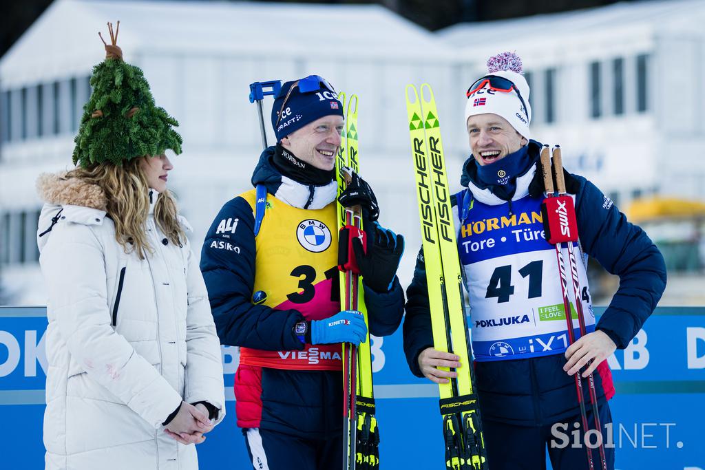 Pokljuka šprint moški