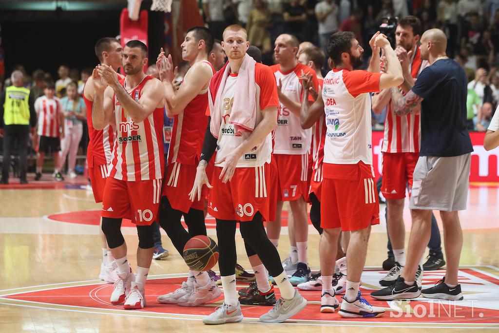 Crvena zvezda : Cedevita Olimpija, liga ABA, polfinale 3. tekma