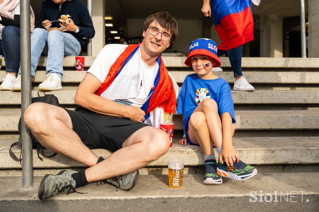 Euro 2024 Frankfurt Slovenija Portugalska navijači