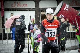 Planica v Ljubljani sneg