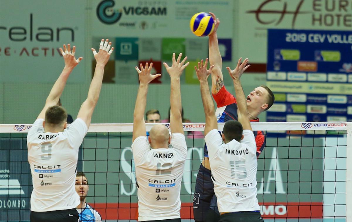 Calcit Volley | Kamničani se iz Italije vračajo s pričakovanim porazom.  | Foto CEV