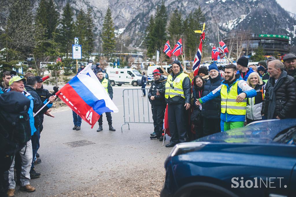 Planica 2023, navijači, petek