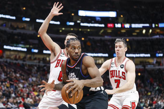 Kawhi Leonard je v vetrovnem mestu blestel. | Foto: Reuters