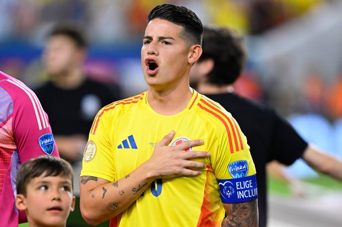 James Rodriguez | Kolumbijski nogometaš James Rodriguez se po štirih letih vrača v Španijo, kjer bo to sezono igral za prvoligaša Rayo Vallecano. | Foto Guliverimage