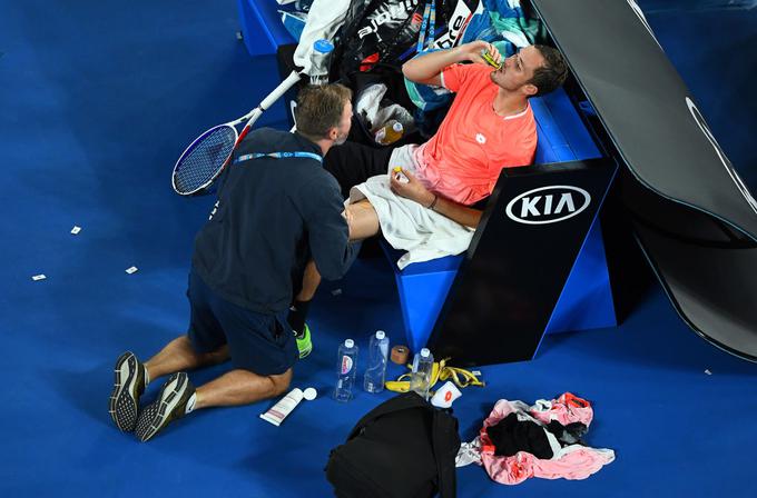 V četrtem nizu sta bila že precej utrujena. | Foto: Guliverimage/Getty Images