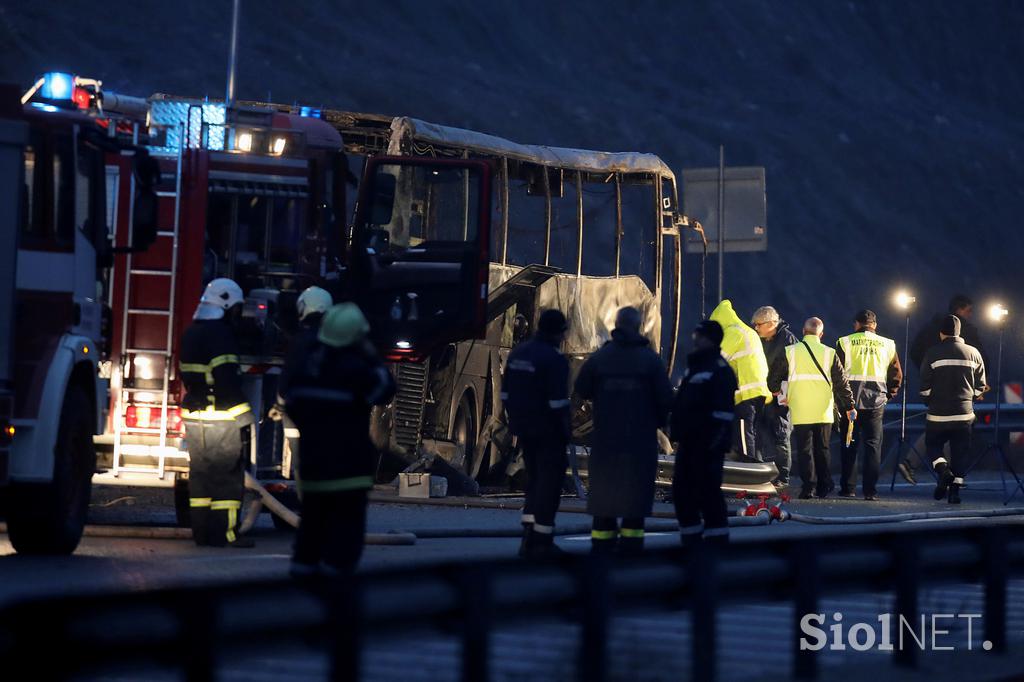 nesreča avtobus zagorel Bolgarija 23112021