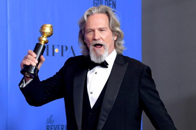 Jeff Bridges | Jeff Bridges januarja lani, ko je prejel zlati globus za življenjsko delo | Foto Getty Images