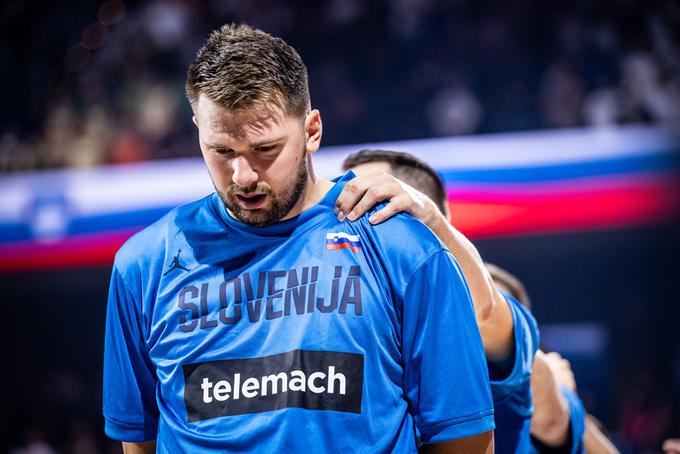 Prvič na velikem tekmovanju je Slovenijo vodil kot kapetan. | Foto: FIBA