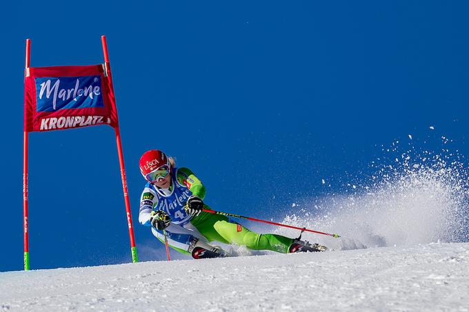 Lepše čase je napovedala že z drugo uvrstitvijo med veleslalomske dobitnice točk. | Foto: Sportida