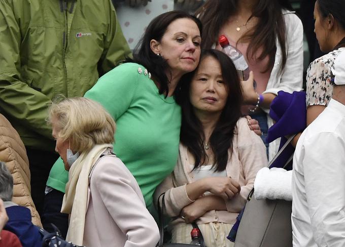 V skrbeh je bila tudi mama Emme Raducanu. | Foto: Guliverimage/Vladimir Fedorenko