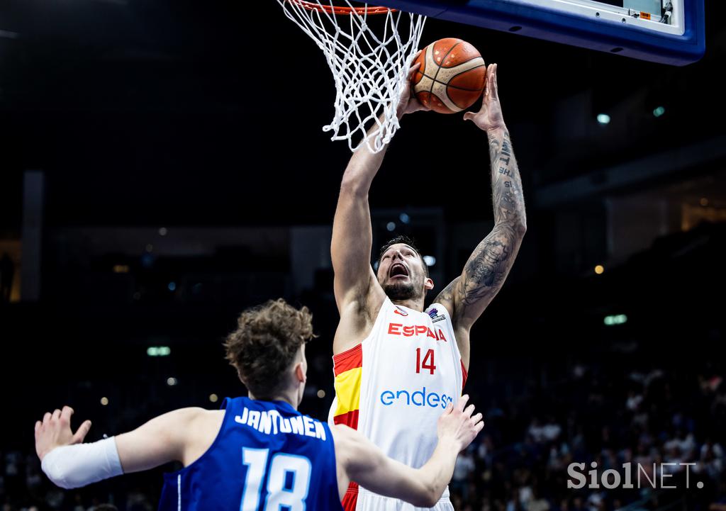 četrtfinale EuroBasket Španija Finska