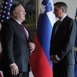 Mike Pompeo Borut Pahor