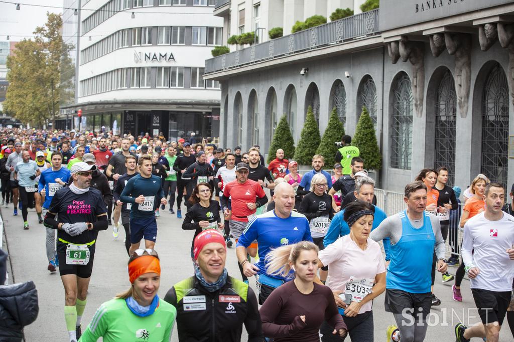 Maraton Ljubljana 2021. Poiščite se!