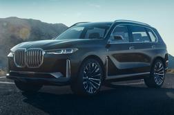 BMW X7 iPerformance – študija največjega športnega terenca BMW do zdaj #foto