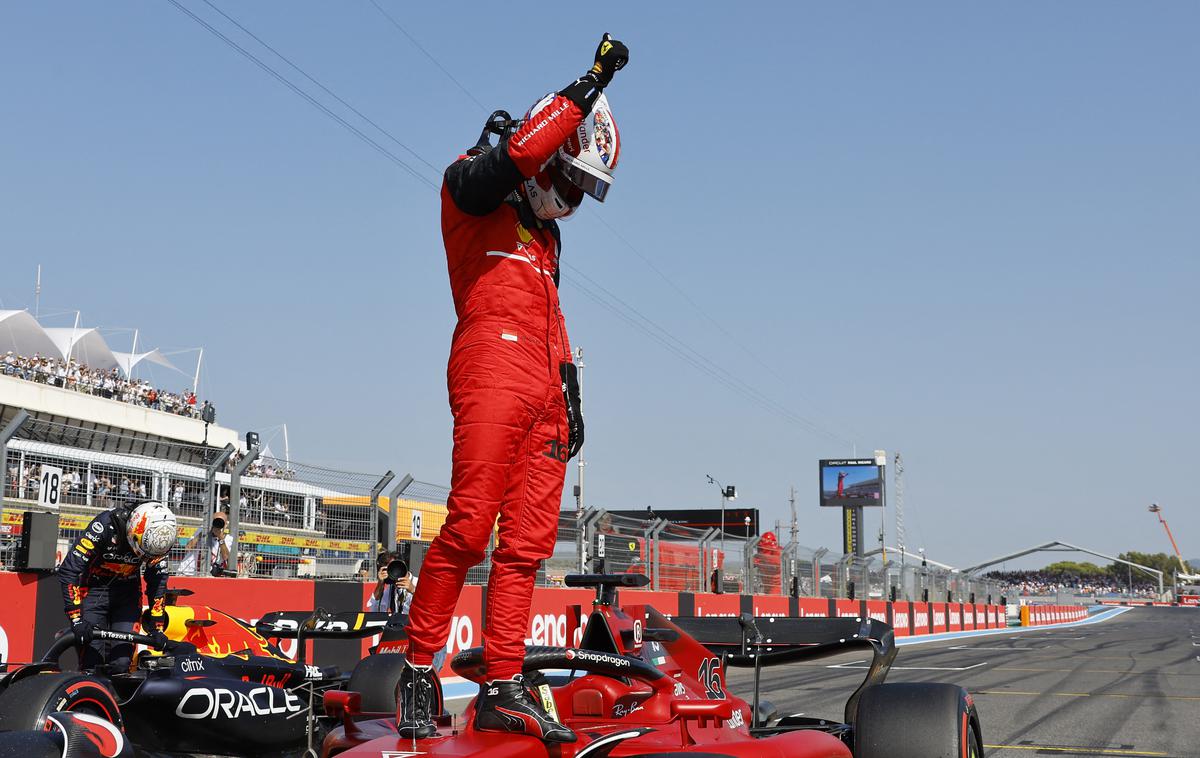 Charles Leclerc | Chalres Leclers bo nedeljsko dirko za VN Francije začel s prvega startnega mesta. | Foto Reuters