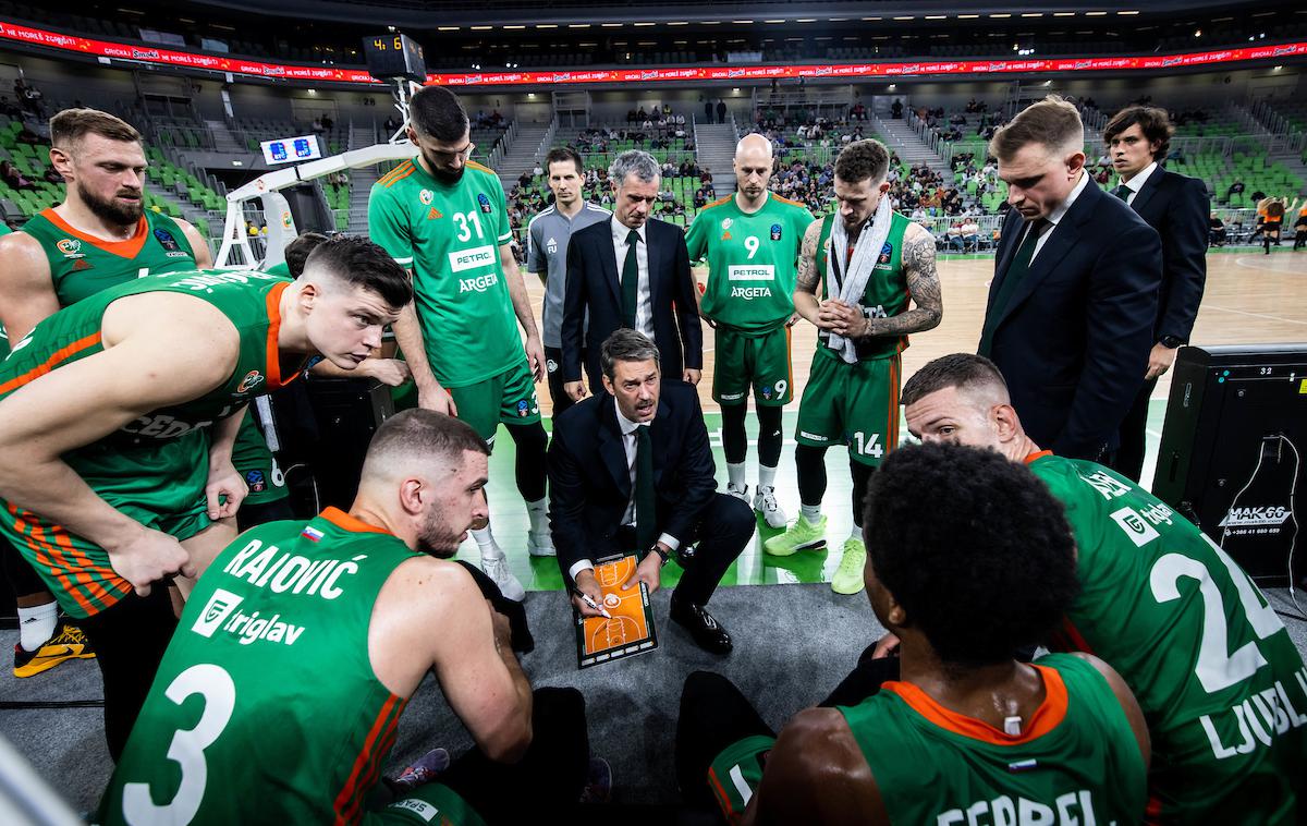 KK Cedevita Olimpija : Joventut Jurica Golemac | Cedevita Olimpija je po štirih zaporednih porazih le našla pot do zmage.  | Foto Vid Ponikvar/Sportida