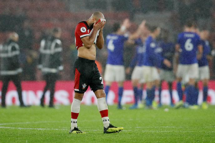 Southampton Leicester | Leicester je prejšnji konec tedna ugnal Southampton kar z 9:0. | Foto Reuters