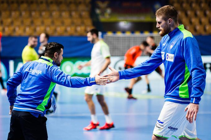 Ljubomir Vranješ in Blaž Blagotinšek | Foto: Grega Valančič/Sportida