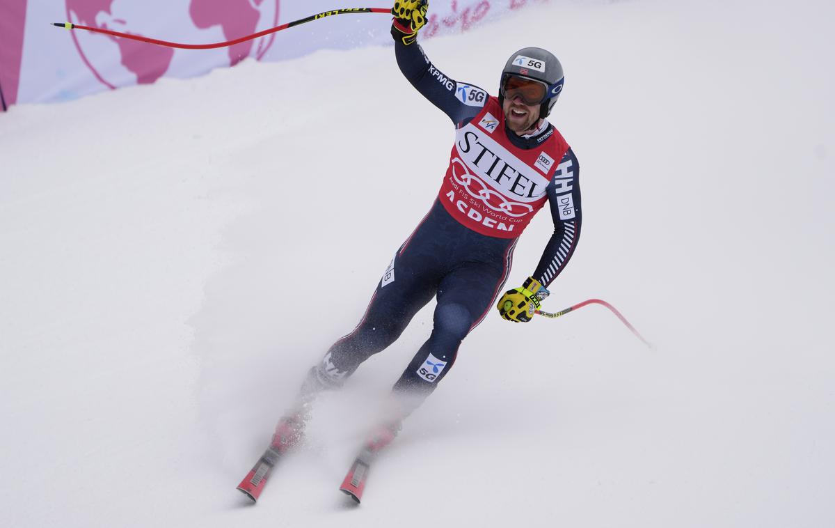 Aleksander Aamodt Kilde | Aleksander Aamodt Kilde je bil na smuku daleč najhitrejši. | Foto Guliverimage