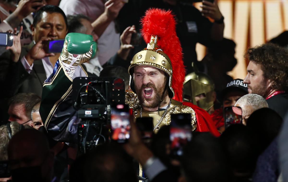 Tyson Fury | Tyson Fury 23. aprila proti Dillianu Whytu. | Foto Guliverimage