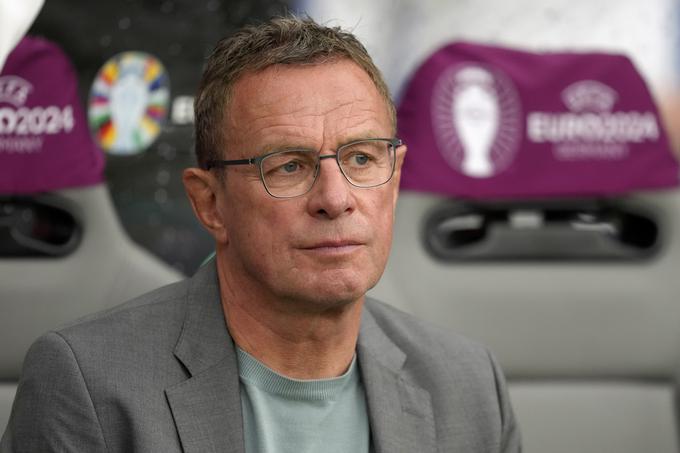 Ralf Rangnick je mnenja, da je slaba zelenica v Stožicah pokvarila načrte Avstriji. | Foto: Guliverimage